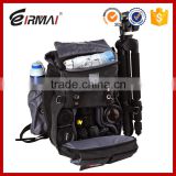canvas camera bag grey color camera backpack classic design made in chna