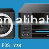 Supper Bass Series 2.1 Speaker FDS-778 With USB,SD,Karaoka thumbnail-1