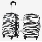 New Design Zebra-stripe Animal Print Travel Luggage Bag/ABS Trolley Luggage Bags / Fashion Trolley Travel Bags thumbnail-1