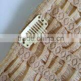 Indian Remy Virgin Hair Half Wig Clip in Hair Extensions thumbnail-6