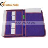 Recycled PU A4 Leather Folder thumbnail-1