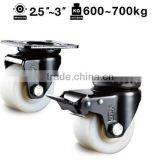 A3 Series Swivel Total Lock PA Caster Extra Heavy Low Gravity Caster