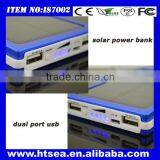 2015 Wholesale 15000mah Waterproof Solar Cellphone Power Bank Charger thumbnail-6