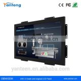 1440x900 resolution 19inch industrial open frame display with resistive touchscreen
