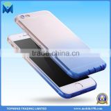 Alibaba China Supplier for iPhone 6 6S TPU Soft Case Transparent Gradient TPU Phone Case