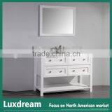 48" White Canada Bathroom Vanity Combo Wholesale Furniture China
