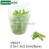 VB031 New Style Plastic Clothes Peg Hanger Available Flexible Clips for Clothing thumbnail-2