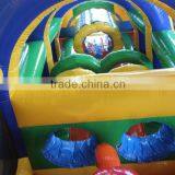 Cheap Minion Inflatable Kids Obstacle Course for Sale thumbnail-4