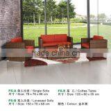 New Design Modern Luxury Outside Rattan Sofa Set F6 thumbnail-1
