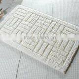 Anti-slip Shaggy Bath Mat With TPR Backing and Pile Cut thumbnail-3