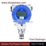 4-20mA LED Display Flush Diaphragm Explosion Proof Pressure Sensor thumbnail-2