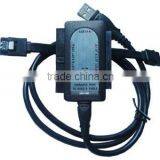 USB 2.0 to SATA/IDE Adapter Kit With Power Adapter for 2.5/3.5/5.25 Inch SATA or IDE Drive