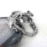 Fashion Men's Stainless Steel Animal Bracelet Clasp thumbnail-2