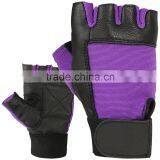 High Quality Latest Design Custom Made Weight Lifting Gloves Leather / Forway thumbnail-1