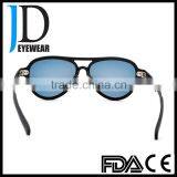 2016 Most Popular Cat 3 UV400 Flat Top Double Bridge Polarized Sun Glasses thumbnail-5