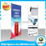 Custom roll up display stand double side used for ad