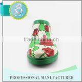 Most Popular Customised Designs Colorful Waterproof Wedge Heel Rain Boots thumbnail-2