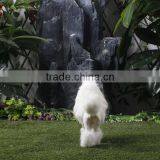 Faux Fur Artificial Puppy Dog Poodle Figurine thumbnail-4