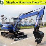 2015 Newest 8 Ton Hydraulic Crawler Excavator With Air-condition, Weichai i Engine thumbnail-1