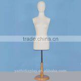 Stylish Fabric Covered Vintage Dress Form Mannequin for Sale thumbnail-1