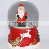 Resin Christmas Lighted Snow Globe thumbnail-1