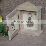 Unfinished Home Wooden Decorative Key Safe Boxes thumbnail-5