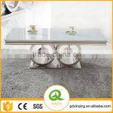 C413 Rectangle Tempered Glass Coffee Table thumbnail-1