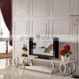 E376 New Style Stainless Steel TV Stand thumbnail-2