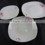 12 Pcs Dinnerware Set With Pig Pattern Decal thumbnail-1