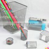 Modern Stationery Metal Mesh 6 Pcs Office Set thumbnail-1