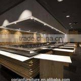 Design New Stylish Custom Sized Solid Surface Top Design Hotel Buffet thumbnail-3