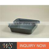 Imitation Stone Paint Rectangular Loaf Pan thumbnail-1