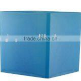 Indoor Clear Plastic Cylinder Vase ( Cube ) Acrylic Vase/flower Pot thumbnail-3