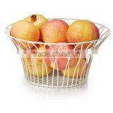 China Factory Fashion Design Storage Metal Wire Fruit Basket thumbnail-1