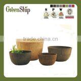 Decorative Garden Terracotta Pots Wholesale From Greenship/ 20 Years Lifetime/ Lightweight/ UV Protection/ Eco-friendly thumbnail-1