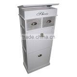 Wood Shoe Cabinet thumbnail-1
