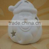 High White Porcelain Christmas Decoration With LED Light for Wholesale thumbnail-6