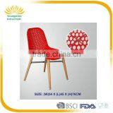Fashion Design Modern Red Metal Bar Stool thumbnail-2