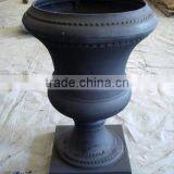 Outdoor Casting Iron Flowerpots,wholesales Metal Flowerpots Supplier thumbnail-3