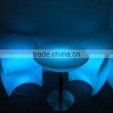Luxy Hotel Lounge Led Illuminated Chair Sets / RGB Color Adjustable PE Material Sofa and Chair Sets thumbnail-3