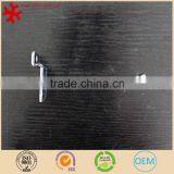 4"Pegboard Slatwall Single Hook Pin Shop Display Fitting Prong Hanger Plate - Pack of 100