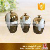 Wholesale Three Pieces Set Ceramic Vase Designs for Home Decoration thumbnail-1