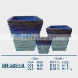 GLAZED CERAMIC OUTDOOR POT BN-G094 thumbnail-2