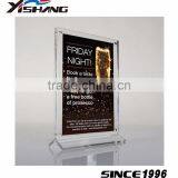 High Quality Transparent Custom Size Acrylic Poster Stand Table Poster Sign thumbnail-1