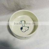 Raised Ceramic Dog Bowls Pet Feeder thumbnail-1