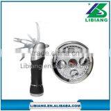 Stainless Steel Multifunctional Torch Flashlight With Knives And Scissors thumbnail-1