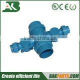 4-way Cross Shaped 1" and 2" Hose Connector Quick Fitting thumbnail-5