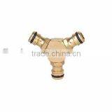 Garden Water Quick Hose Connector 1/2" Standard Brass Hose Connector thumbnail-1