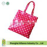 Custom Printed Shiny PVC Coated Cotton Shopping Bag PVC Tote Bag(Z-PC-004) thumbnail-2