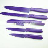 52008 5pcs Non-stick Knife With Abs Handle thumbnail-4